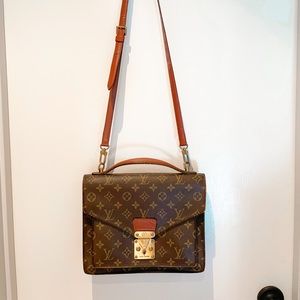 LOUIS VUITTON Monogram Monceau 28